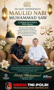 Habibi Muhammad Sampaikan Ucapan Maulid Nabi SAW Bersama Keluarga Besar Go Gibran Kalimantan Timur