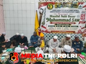 Laung Kuning Banjar DPC Sampit Adakan Maulid Nabi Muhamad SAW 1448 H / 2026 M di Muslolla Darussalam Jalan Ir Juanda Ketapi 1 Sampit