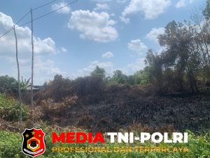 Polres Kotawaringin Timur menangkap seorang warga karena kedapatan Membakar Lahan