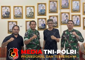 Pasiter Korem 102/Pjg Kunjungi Redaksi Media TNI-POLRI Kalteng, Perkuat Sinergi TNI dan Masyarakat