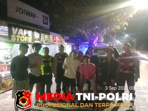 Patroli Biru Polsek Cikarang Pusat, Antisipasi Kejahatan Jalanan dan Gangguan Kamtibmas