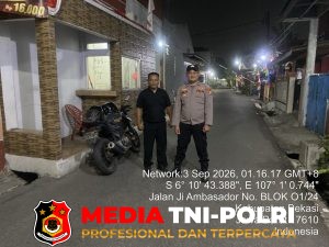 Patroli Dini Hari, Polsubsektor PUP Antisipasi 3C, Tawuran dan Kejahatan Jalanan