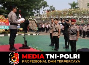 Polresta Bandara Soekarno-Hatta Gelar Sertijab Wakapolresta dan Kasat Reskrim