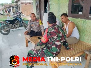 Bhabinkamtibmas Sukadaya Laksanakan DDS, Ajak Warga Bersama Jaga Kamtibmas