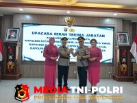 Serah Terima - Serah Terima Jabatan Kapolres Kotawaringin Timur di Mapolda Kalteng