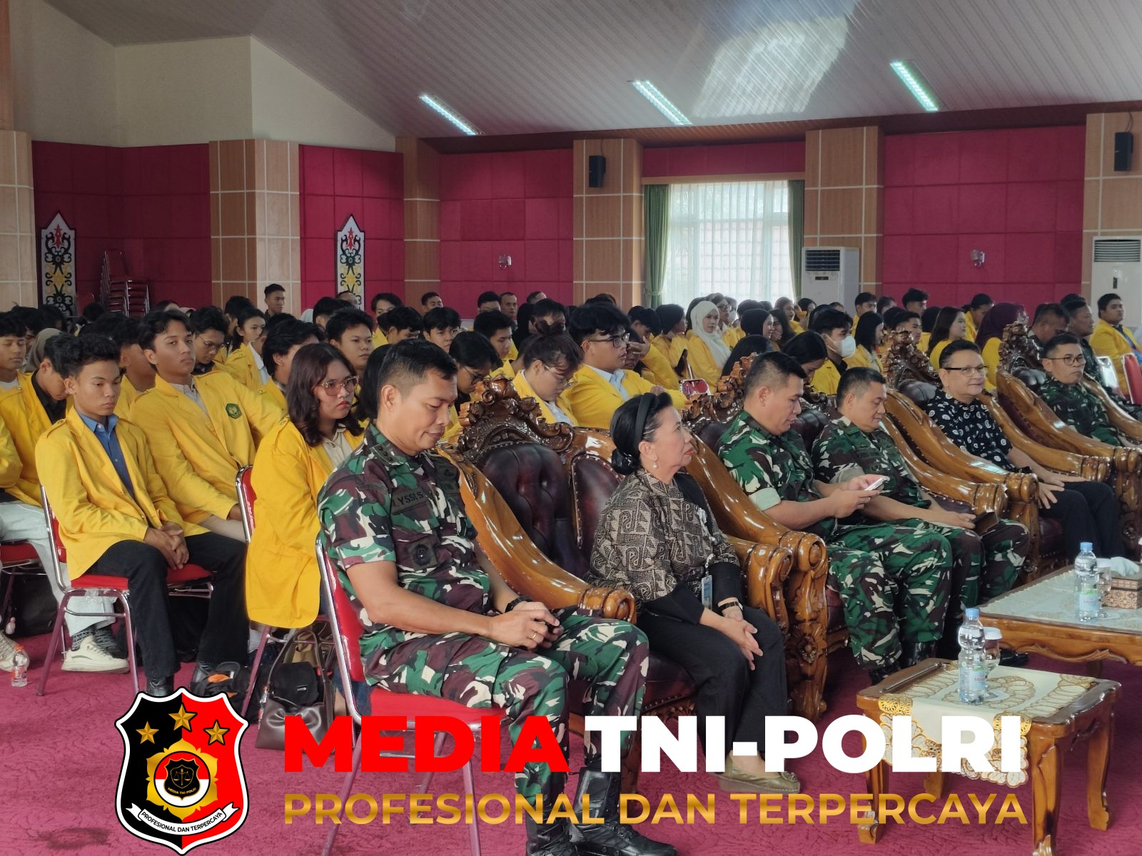 Karhutla - Tim Mabesad Beri Pengarahan Pencegahan Karhutla di Universitas Palangka Raya