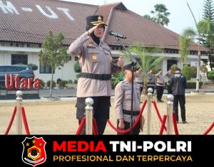 Polres Lampung Utara Gelar Upacara HAORNAS ke-43, Dorong Gaya Hidup Sehat dan Sportivitas