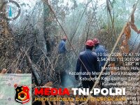 Kebakaran Terjadi - Dua Kebakaran Terjadi di Sampit, Damkarmat Kotim Bergerak Cepat Padamkan Api