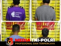 Polres Binjai - Tegas Berantas Premanisme, Polres Binjai Amankan Empat Terduga Pelaku Pungli