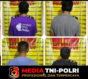 Tegas Berantas Premanisme, Polres Binjai Amankan Empat Terduga Pelaku Pungli
