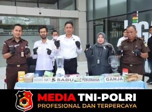 Berantas Peredaran Narkoba, Polres Metro Tangerang Kota Musnahkan Ganja, Sabu dan Tembakau Sintetis