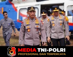 Kapolres Metro Bekasi Dampingi Kapolri dan Kapolda Metro Jaya Hadiri Apel Akbar FSPMI