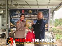 Karhutla - Pokjar XI Sespimen Dikreg 67 Lemdiklat Polri Laksanakan Edukasi Karhutla dan Bakti Sosial kepada Kelompok Tani