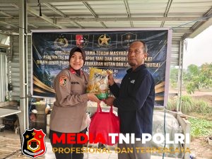 Pokjar XI Sespimen Dikreg 67 Lemdiklat Polri Laksanakan Edukasi Karhutla dan Bakti Sosial kepada Kelompok Tani