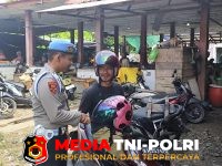 Polsek Seruyan - Ciptakan Rasa Aman, Polsek Seruyan Hilir Gelar Patroli Dialogis di Pasar Saik Kuala Pembuang