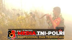 Cegah Kebakaran Lahan Meluas, Tim Satgas Karhutla Padamkan Hotspot di Desa Pembuang Hulu I