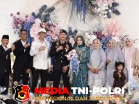 Kaperwil MediaTNI - Kaperwil MediaTNI-Polri Kalteng Ucapkan Selamat Menempuh Hidup Baru untuk Briptu Efri Deo Matofani dan Shelly Meilani