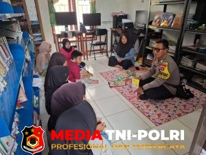 Inovasi Bhabin Aljabar, Bhabinkamtibmas Pematang Limau Jadi Guru Les untuk Siswa SD
