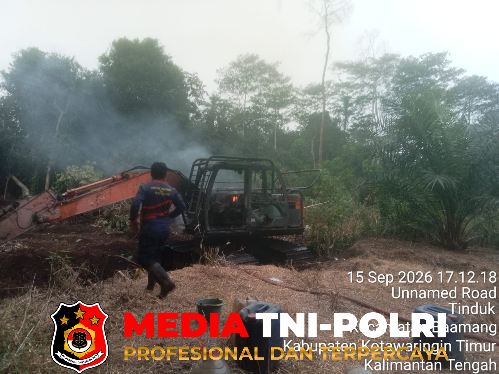 Empat Kejadian - Empat Kejadian Kebakaran Terjadi di Kotawaringin Timur, Damkar Bergerak Cepat