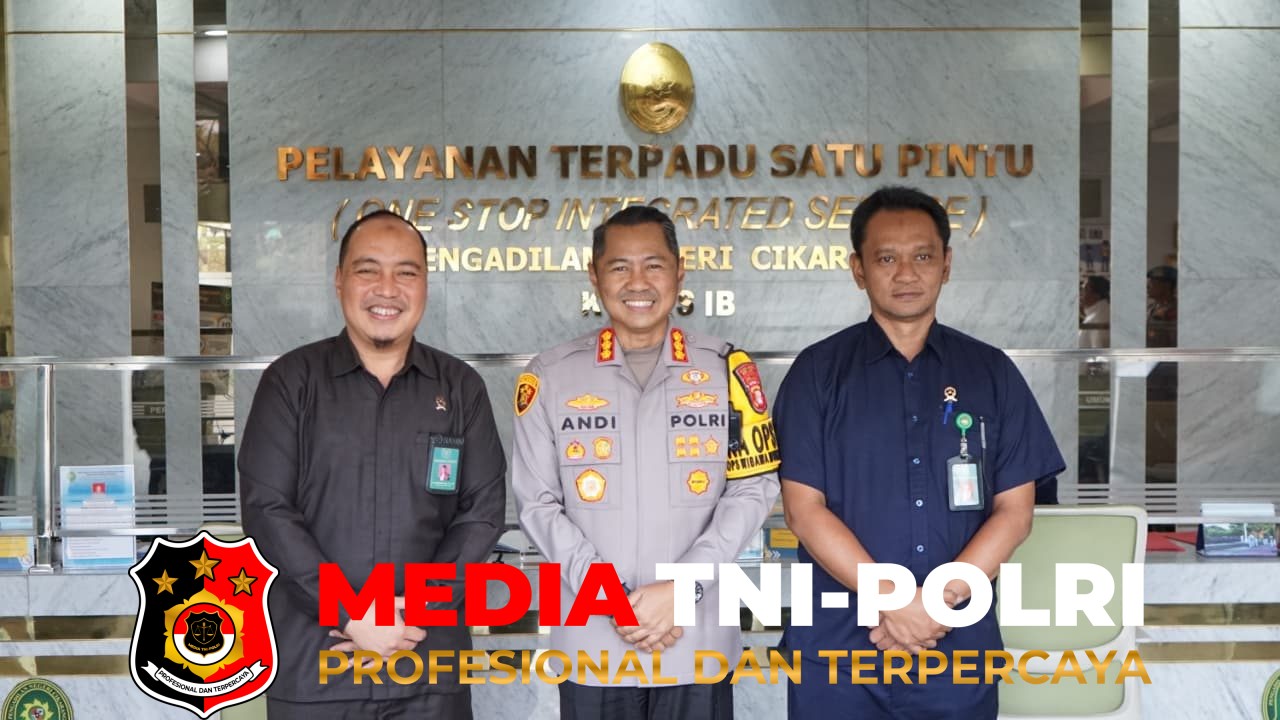 Kejari Kabupaten - Kapolres Metro Bekasi Perkuat Sinergi dengan Kejari Kabupaten Bekasi dan PN Cikarang