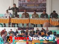 Mabes TNI - Perkuat Sinergi Pencegahan Karhutla, Mabes TNI Beri Pembinaan Langsung kepada Warga Mesuji di Balai Desa