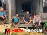 Polsek Seruyan - Dekatkan Diri dengan Warga, Polsek Seruyan Hulu Gelar Patroli Dialogis di Tumbang Manjul