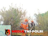 Koramil 402-10/Kayuagung - Babinsa Koramil 402-10/Kayuagung Bersama BPBD Laksanakan Groundcheck Patroli Darat Titik Hotspot di Kelurahan Kedaton