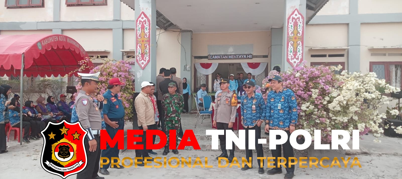Kodim 1015/Sampit - Komandan Kodim 1015/Sampit Hadiri Penyaluran Air Bersih