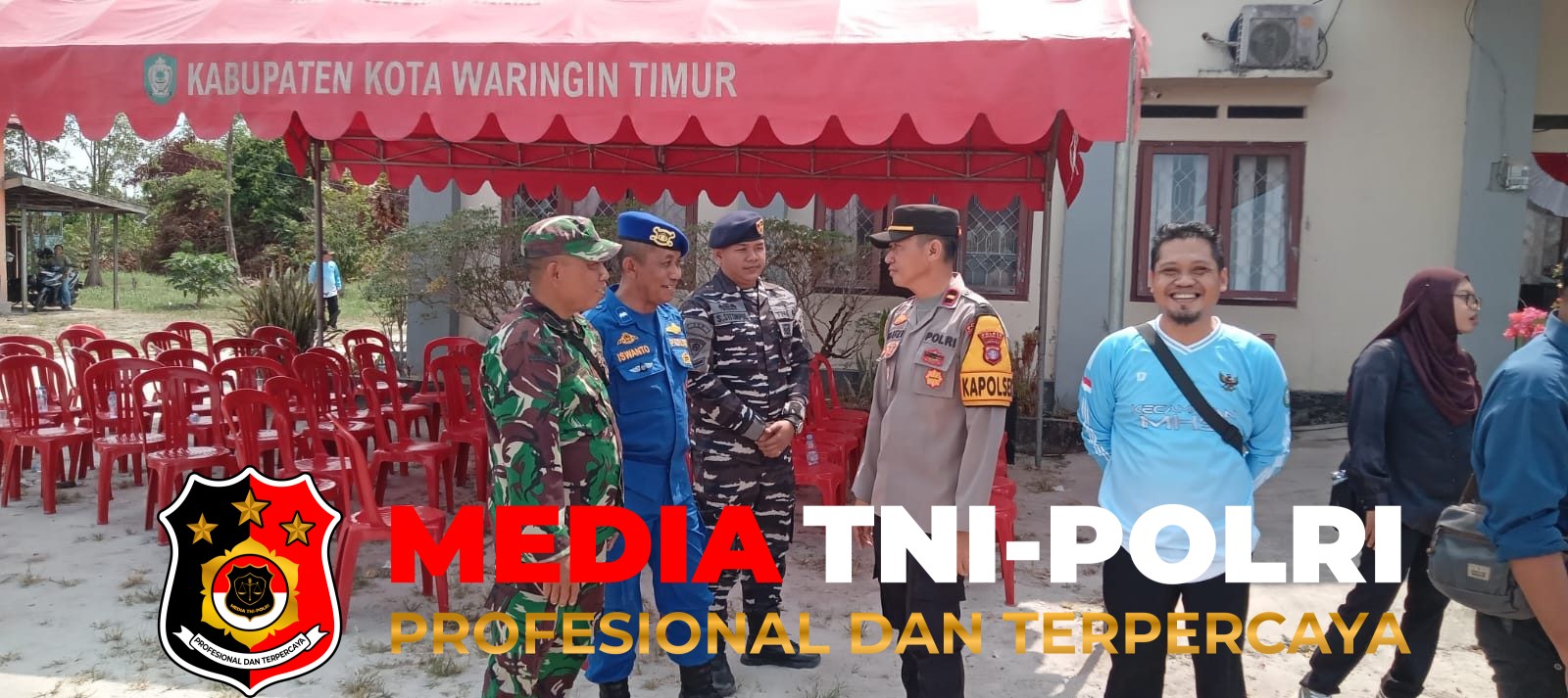 Kodim 1015/Sampit - Komandan Kodim 1015/Sampit Hadiri Penyaluran Air Bersih