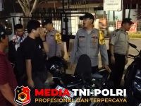 Polsek Tambelang - Polsek Tambelang Gelar OKJ dan KRYD, Satu Sepeda Motor Tanpa Surat Diamankan