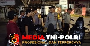 Polsek Tambelang Gelar OKJ dan KRYD, Satu Sepeda Motor Tanpa Surat Diamankan