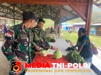 Personel Pos - Personel Pos Bolake Bantu Perekonomian Masyarakat Dengan Memborong Hasil Tani