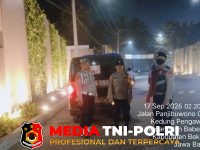 Polsek Babelan - Polsek Babelan Patroli Biru di Panjibuwono City, Antisipasi 3C dan Tawuran