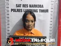 Dulu Viral - Dulu Viral Karena Curanmor, Istri JI Diamankan Polisi Karena Sabu