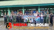 Koramil 03 - Peringati HUT TNI ke-81, Koramil 03 Talu Gotong Royong Bersihkan Pasar dan Aliran Sungai di Talamau