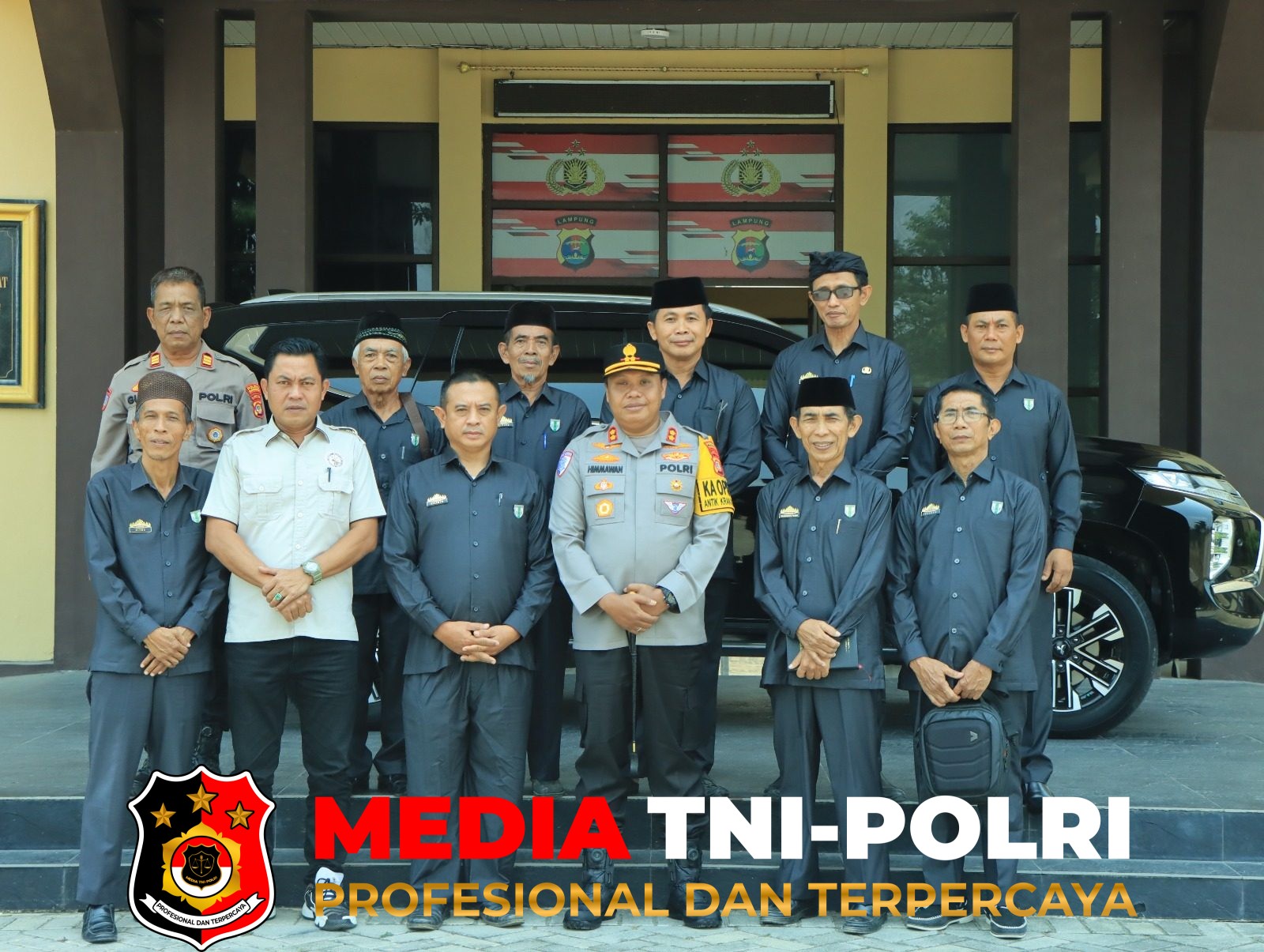 Kapolres Tulang - Kapolres Tulang Bawang Barat Terima Kunjungan Silaturahmi Pengurus Cabang FKUB, Tegaskan Sinergi Jaga Kamtibmas