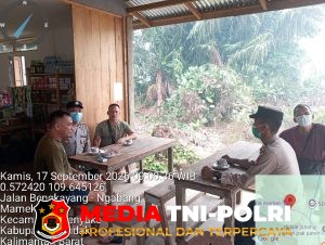 Beri Imbauan Kepada Warga Samapta Polsek Mentuke Rutin Laksanakan Patroli Pada Siang