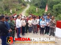 Jembatan Beton - Jembatan Beton Aek Maranti Rampung 100 Persen, 450 Warga Kini Punya Akses Lebih Lancar