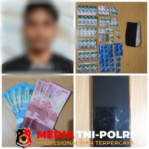 Jaga Jakarta Jaga Bekasi, Satresnarkoba Polres Metro Bekasi Ungkap Peredaran 207 Butir Obat Keras Daftar G di Cikarang Selatan