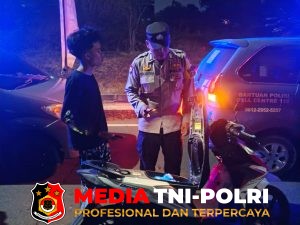 Polsek Cikarang Pusat Gelar OKJ Dini Hari, Antisipasi 3C dan Gangguan Kamtibmas