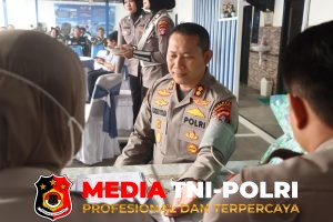 Satlantas Polres Kotim Gelar Bakti Kesehatan Donor Darah Sambut Hari Lalu Lintas Bhayangkara ke-71