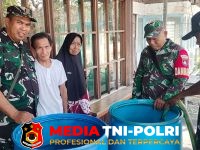 Kodim 1015/Sampit - Kodim 1015/Sampit Bersama Korem 102/Pjg Suplai Air Bersih
