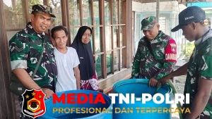 Kodim 1015/Sampit Bersama Korem 102/Pjg Suplai Air Bersih