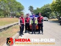 Polres Metro Bekasi - Patroli Jaga Jakarta Jaga Bekasi, Polres Metro Bekasi Sampaikan Pesan Kamtibmas di Sertajaya