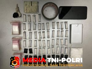 Polda Jateng - Dit Resnarkoba Polda Jateng Ungkap Peredaran Sabu di Karanganyar, 55,26 Gram Diamankan dari Seorang Tersangka