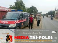 Polsek Serang - Polsek Serang Baru Gelar Patroli Preventif di Jalan Raya Ceper, Antisipasi Gangguan Kamtibmas
