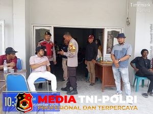 Polsek Pebayuran Gelar Patroli Dialogis, Serap Informasi Kamtibmas dari Warga