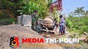Babinsa - Babinsa Banyudono Turun Tangan, Jembatan Perintis Garuda di Gumukrejo Diperkuat