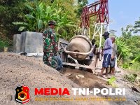 Babinsa - Babinsa Banyudono Turun Tangan, Jembatan Perintis Garuda di Gumukrejo Diperkuat