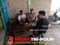 Bertemu Warga - Bertemu Warga Saat Patroli, Polisi Air Besar Ingatkan Pentingnya Waspada Kejahatan